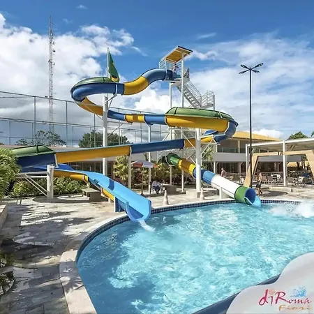 Apto 1 Suite Top - Pq Aquatico 24Hs Diroma Fiori Caldas Novas Exterior foto